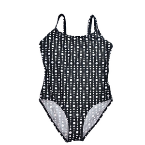 Islander one piece swim suit black & white Women’s size 12 | rr13